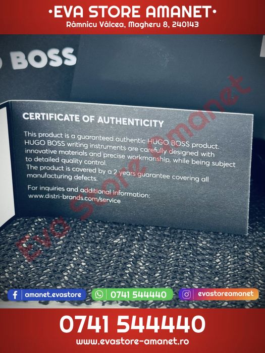 Set Pixuri HUGO BOSS Pen Gift Set Ball Point si Fountain Pen