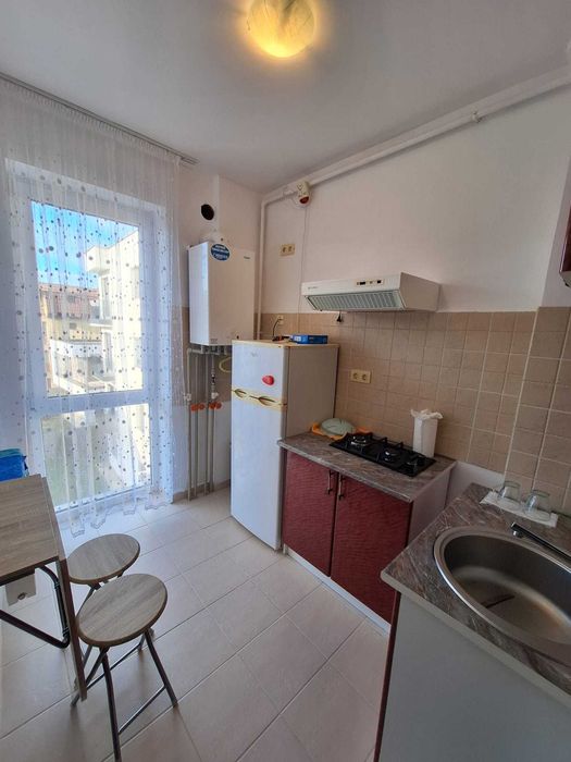 Garsonieră 34 mp | Bloc 2015 | Centrală proprie | Mobilată | Titan – Codrii Neamțului | 380 €