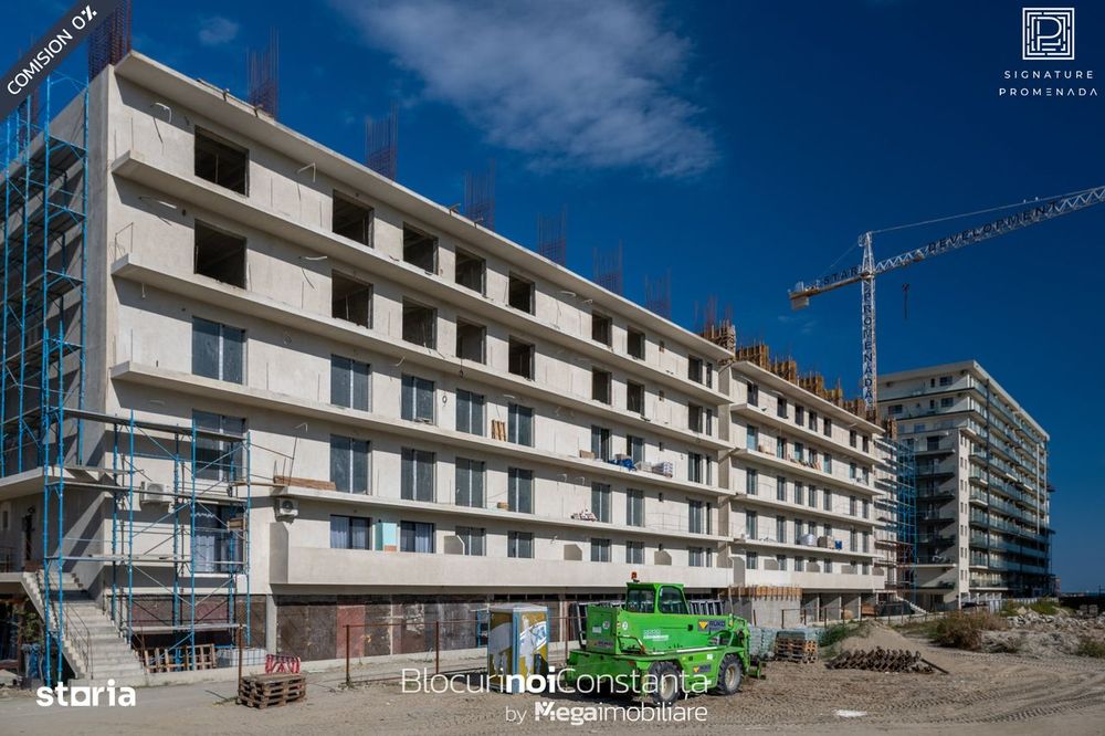 #Dezvoltator: 2 camere | a doua linie la mare · Signature Promenada 2