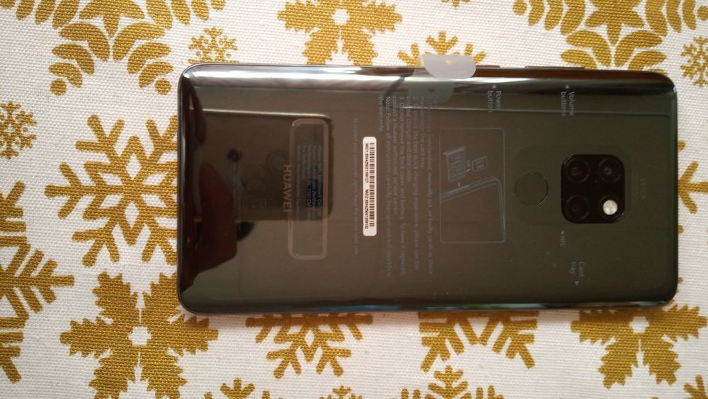 Huawei Mate 20 Black dual sim 4gb-ram 128gb като нов