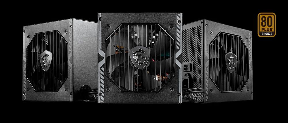 Блок питания MSI Mag A550BN 80+ Bronze