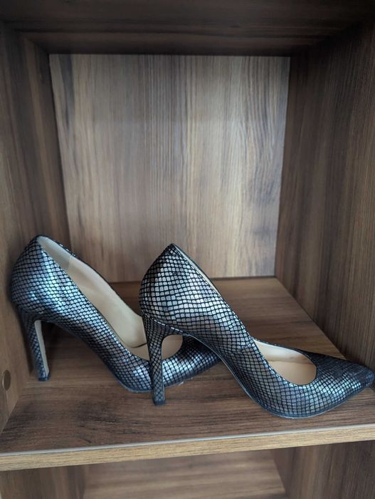 Официални дамски обувки на висок ток 10см