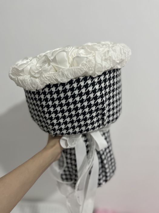 Цветы из лент 5000тг