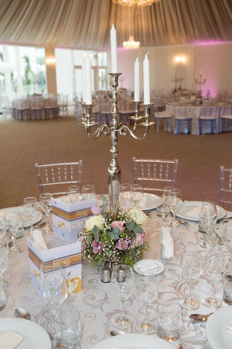 Sfesnice inox pentru evenimente