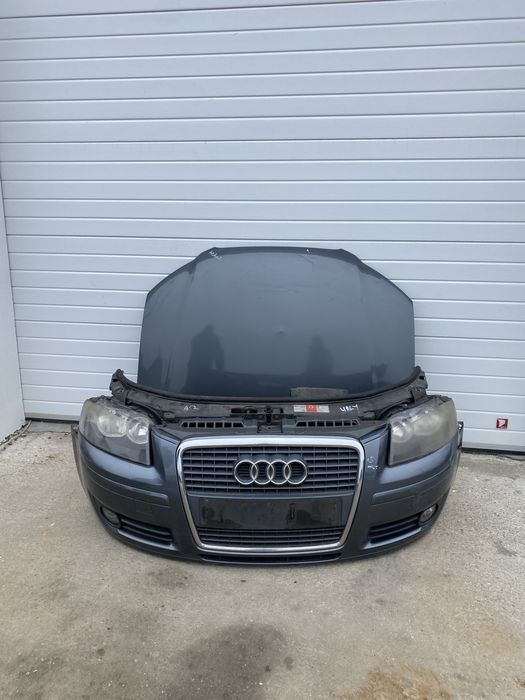 Fata completa Audi a3 8p bara fata capota far trager radiator aripa