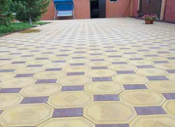 Брусчатка, тротуарная плитка, бордюр, поребрик