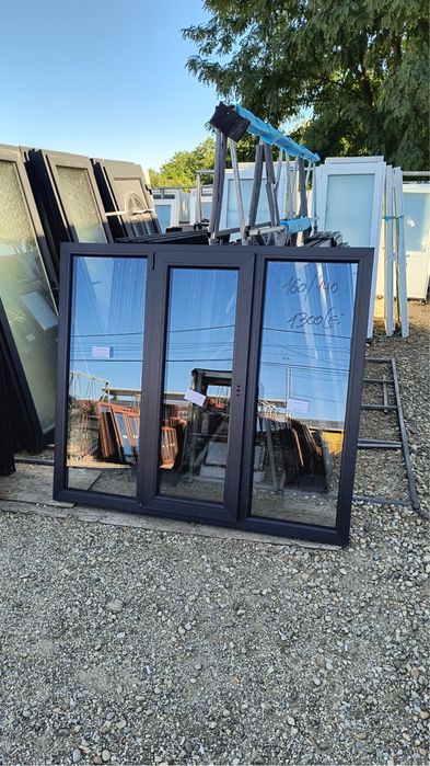 ferestre gri antracit noi de la 450 lei