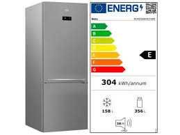 Нов инверторен хладилник 70 см Beko RCNE560E40ZXBN, 514 л