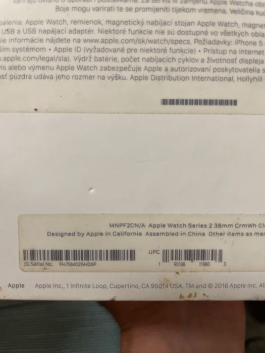 Apple Watch seria 2 Full Ceramic Edition