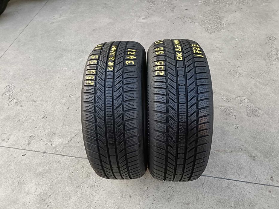 Doua anvelope iarna 235 55 17 continental wintercontact TS 870P profil 8,5 mm