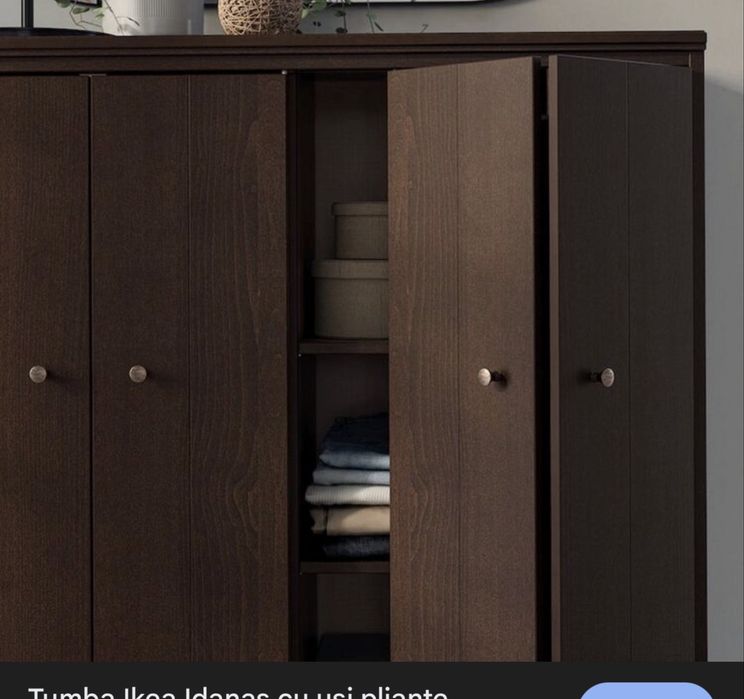 Vand ansamblu dulap+ cuier-292 cm lungime