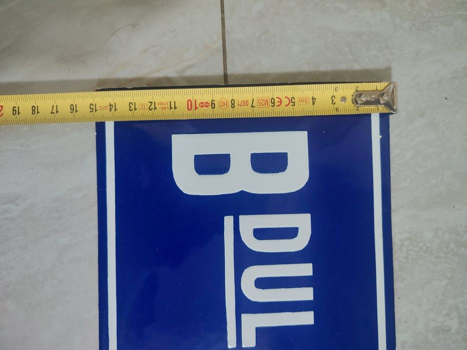 Tabla Emailata stradala Bdul Republicii