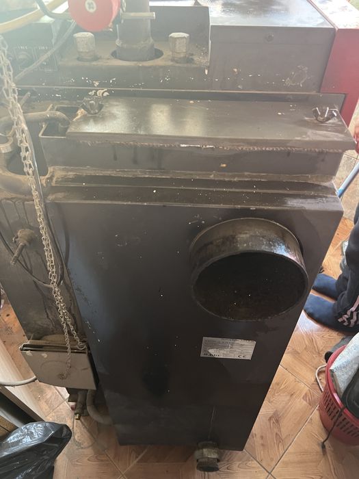 Centrala termica pe lemne + Vas expansiune 50L + cos inox de vanzare !