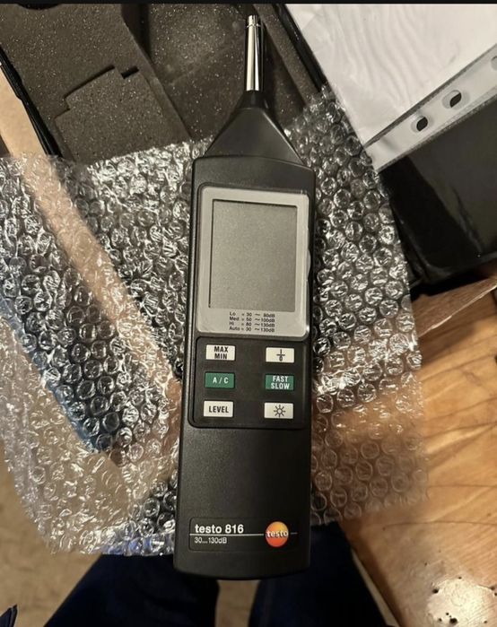 Шумомер 816 тесто