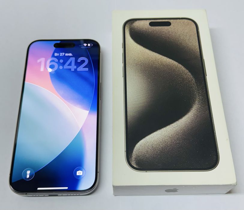 IPhone 15 Pro 128Gb Емкость 100% EAC