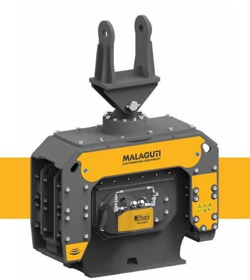Sisteme rotatie hidraulice si mecanice pentru echipamentele MALAGUTI