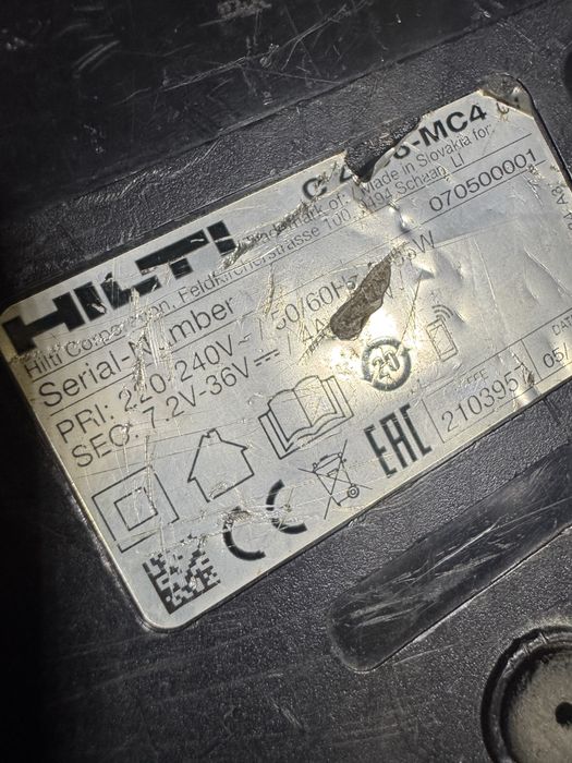 Statie incarcare Hilti c4/36 MC4