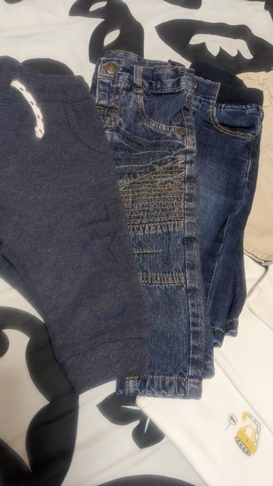 Бебешки дрешки рр62/68(летни,дънки,ромпър,бодита)