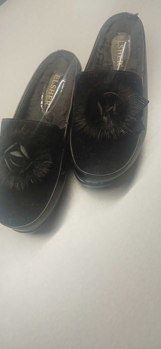 Шлепки тёплые новые41-42 размер, туфли новые и другая обувь