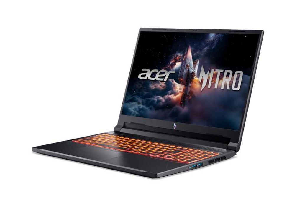 Лаптоп Notebook Acer Nitro V16 Intel Core 9 270 5.80 GHz 24MB, 16" WQXGA (2560X1600) IPS 180Hz, 16GB, 1000GB SSD, RTX 5070 8GB GDDR7