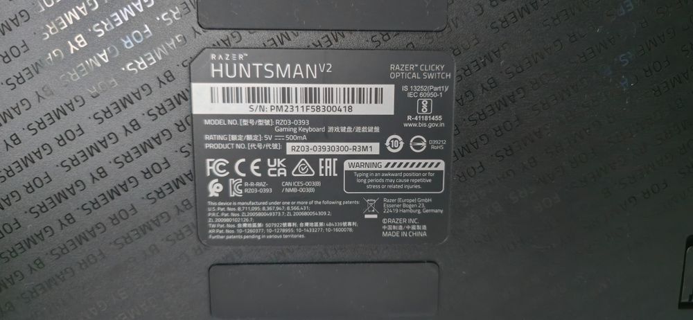 Tastatura Razer Huntsman V2