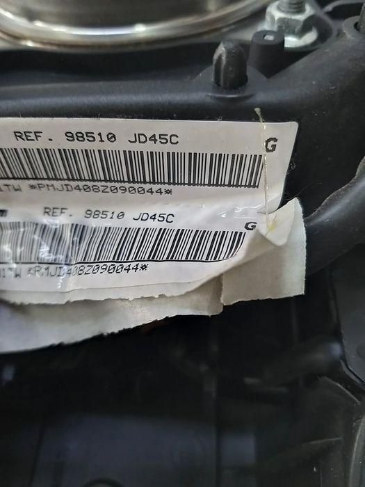 Airbag volan nissan qashqai j10 nj10 jj10e 98510jd45c