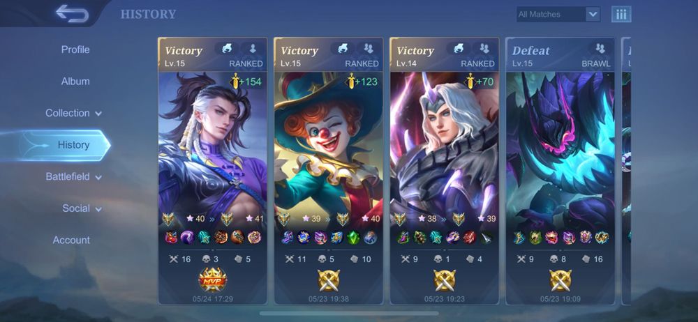 Mobile Legends аккаунт | С отличной статистикой