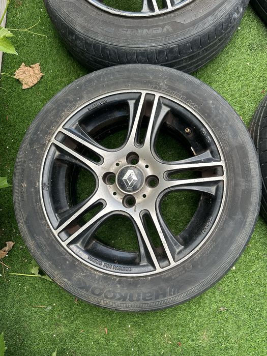 Set Jante MSW 11 15" 4x100 cu Anvelope Vară Hankook 185/60 R15