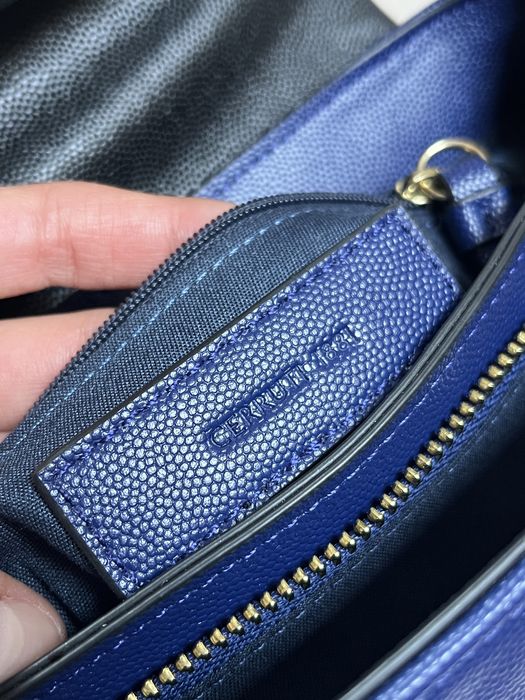 Cerruti 1881, Italy, geantă "top handle", crossbody, piele naturală