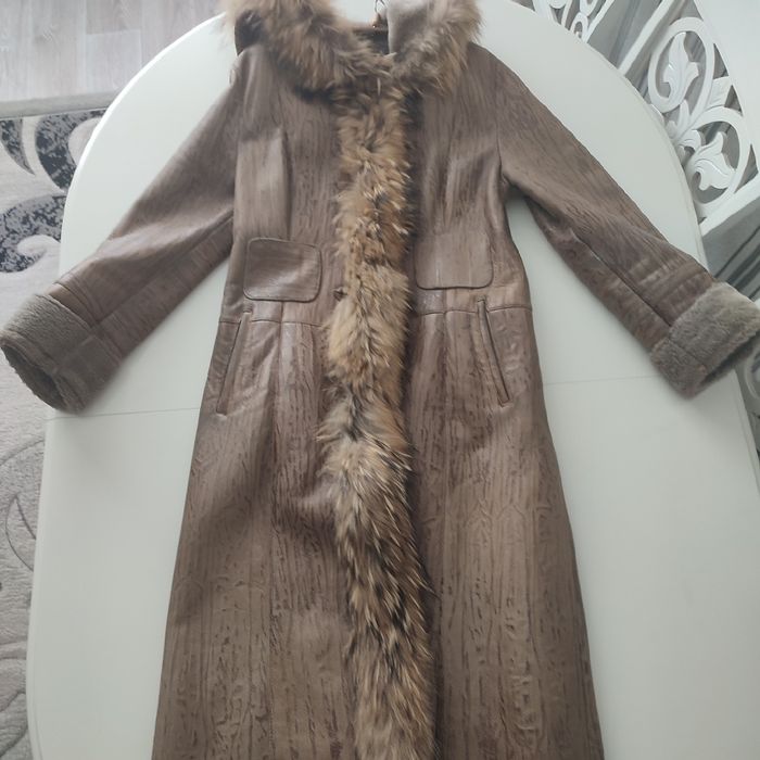 Дублёнка кожаная