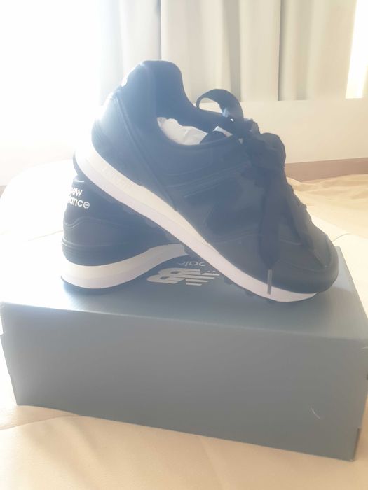 Кожени маратонки "New balance"