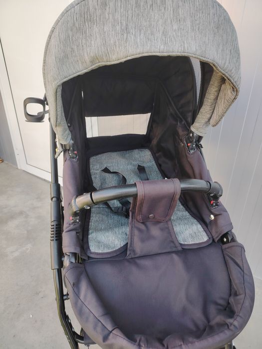 Нова цена Бебешка количка Expander Elite+ подарък столче за кола