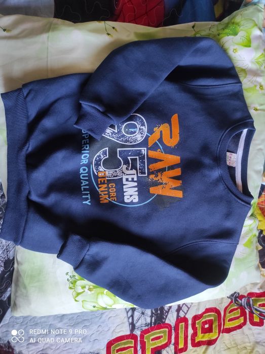 Кофта с начёсом на рост 130 см.