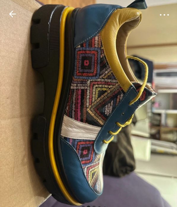 Pantofi damă din piele naturală