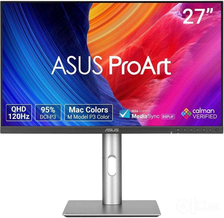 Монитор ASUS ProArt PA278QGV 27" IPS WQHD 120Hz