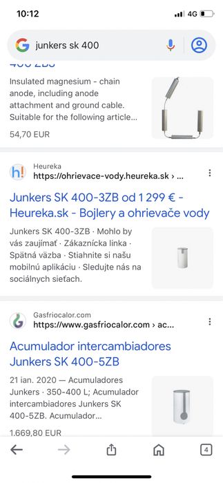 Puffar Boiler JUNKERS SK-400-ZB