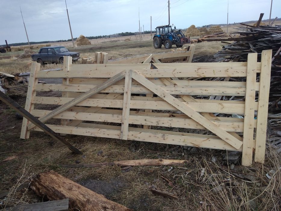 Заборы щиты доски