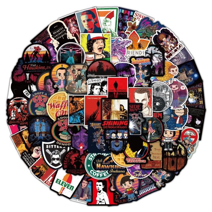 Наклейки Stranger Things