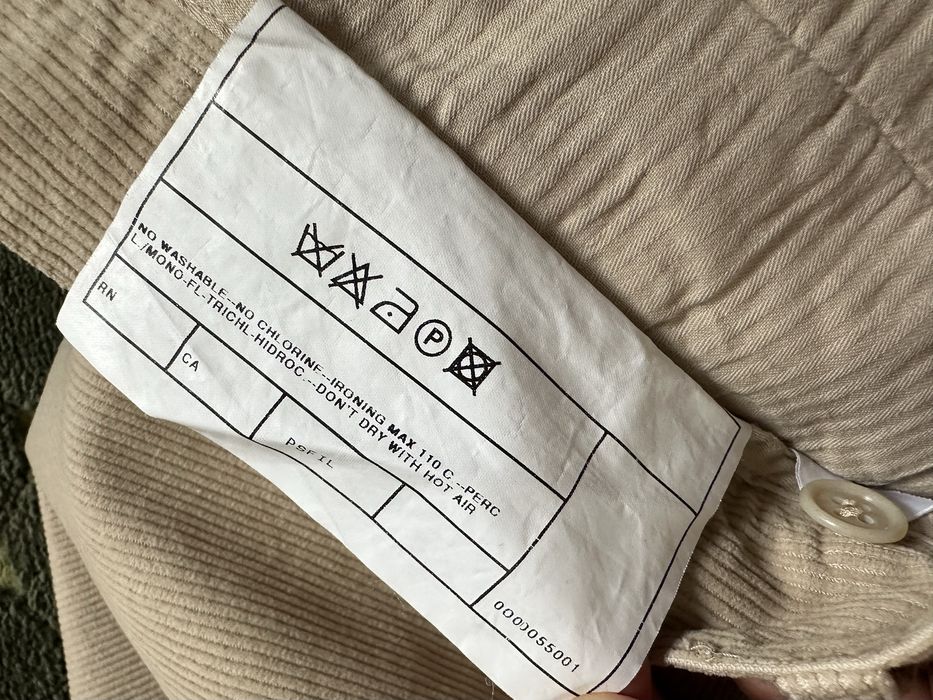 Pantaloni raiati bej VALENTINO