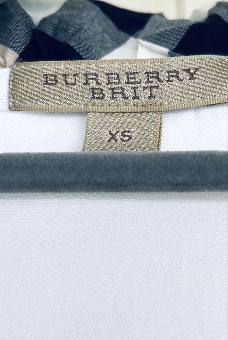 Модна къща Burberry Brit дизайнерска блуза каре яка