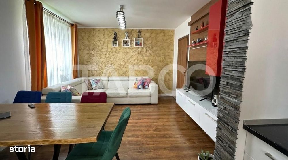 Apartament decomandat 3 camere mobilat utilat zona Arhitectilor Sibiu