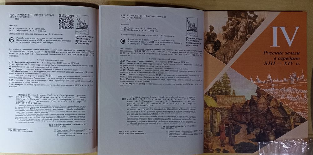 Учебники 6 класс Школа России