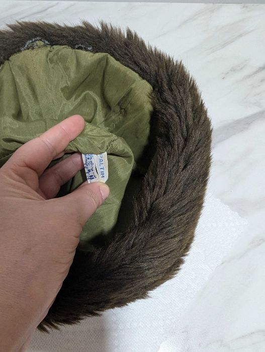 Căciulă de blană naturala PREMIUM – călduroasă, stil elegan (ca nouă!)