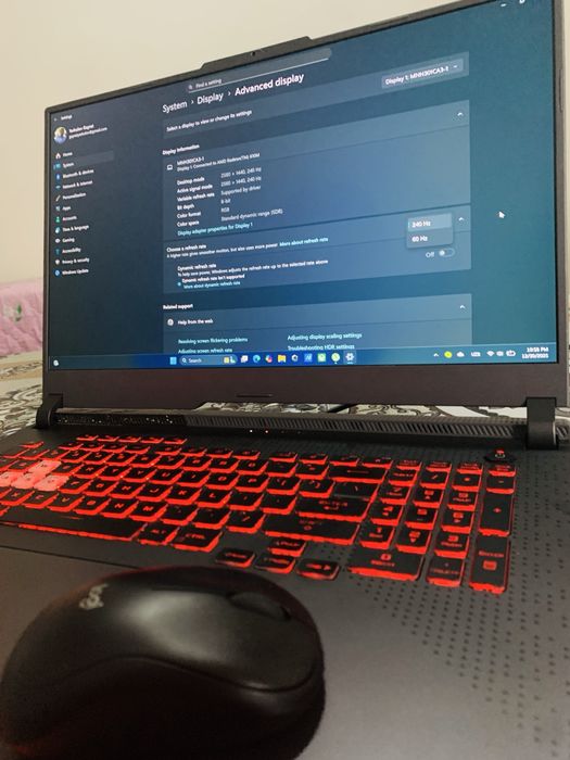 Asus Rog G17 Gamer noutbook