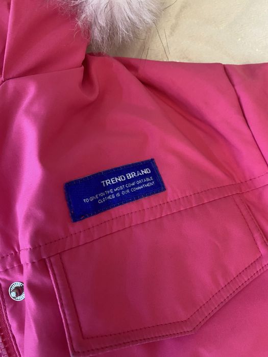 зимняя куртка теплая размер 140