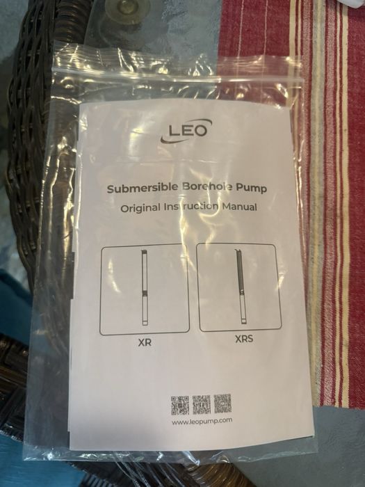 Потопяема сондажна помпа LEO 4XRm3/22-1.5