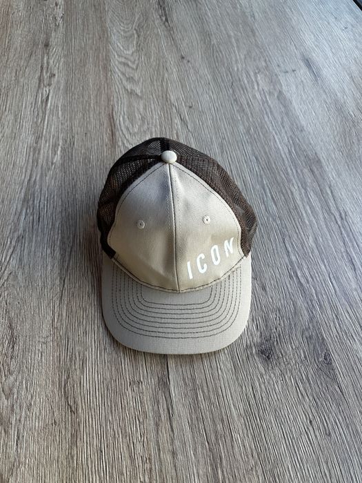 Șapcă ICON bej cu maro, mărime universală