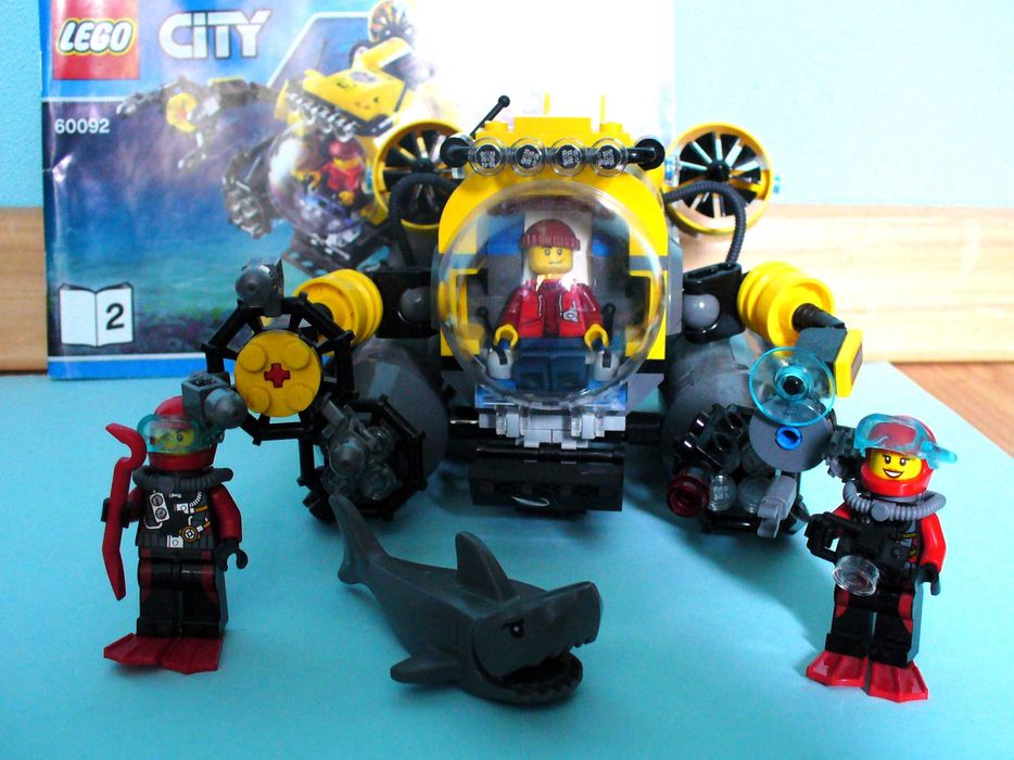 LEGO® City 60095 Дълбоководен изследователски кораб+60092+600991