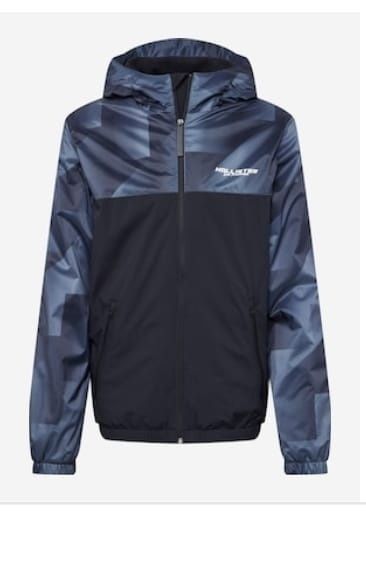 Hollister geaca ușoară cu glugă Căptușita cu flece