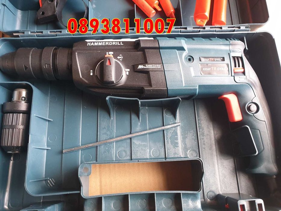 МОЩЕН Перфоратор Royale GB 2-28 Professional, 880W, SDS-plus, 3.2J про